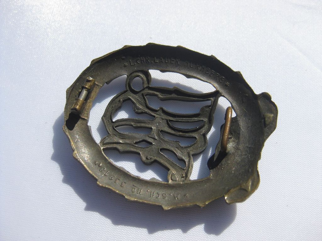 DRA Sportabzeichen in Bronze Hersteller: Lauer