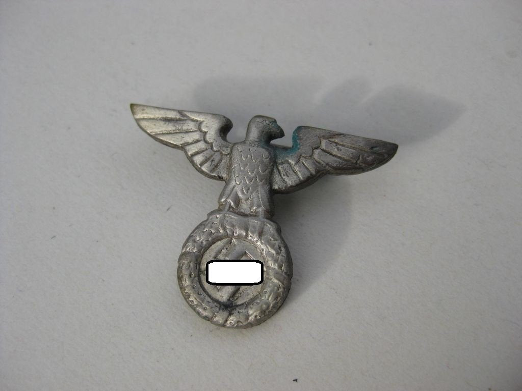 SS und SA - 3.Reich Adler für Schaftmütze 1.Modell Schirmmütze