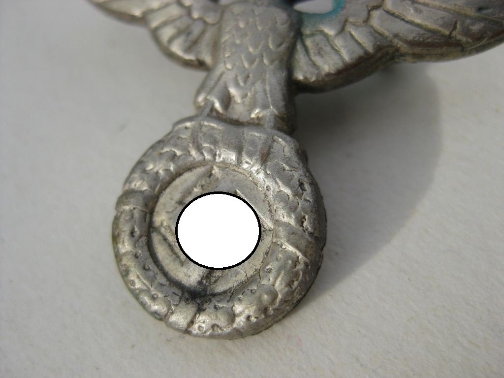 SS und SA - 3.Reich Adler für Schaftmütze 1.Modell Schirmmütze