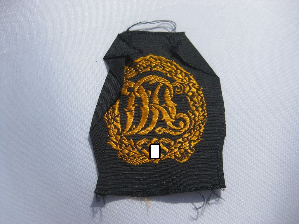 DRL Sportabzeichen in Bronze -Stoffabzeichen- Orden 3.Reich Abzeichen Effekten Wehrmacht