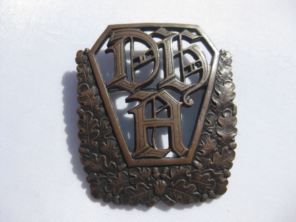 Abzeichen Deutscher Hauptausschuss (DHA) für Leibesübungen der deutschen Minderheit in Tschechien / Tschechoslowakei