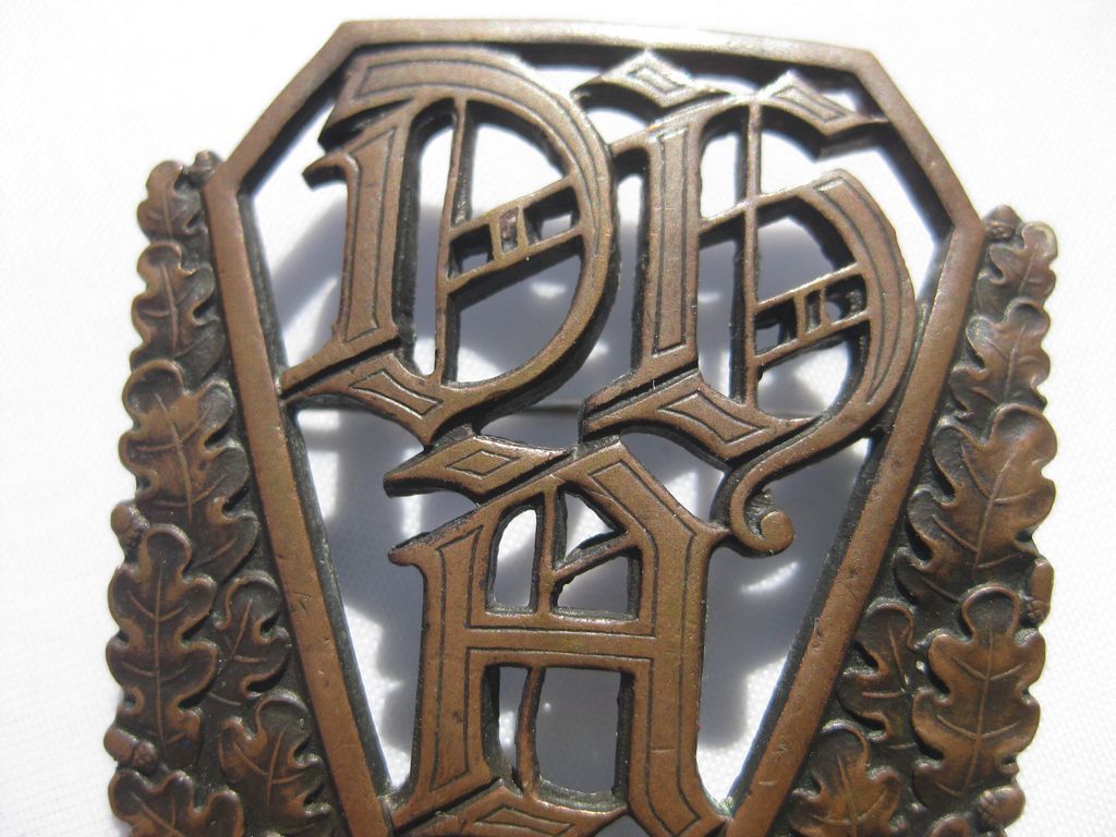 Abzeichen Deutscher Hauptausschuss (DHA) für Leibesübungen der deutschen Minderheit in Tschechien / Tschechoslowakei