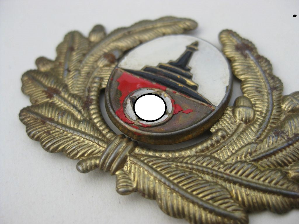 Kokarde Mützenabzeichen zur Schirmmütze des Kriegerbund Kyffhäuserbund (DRKB)