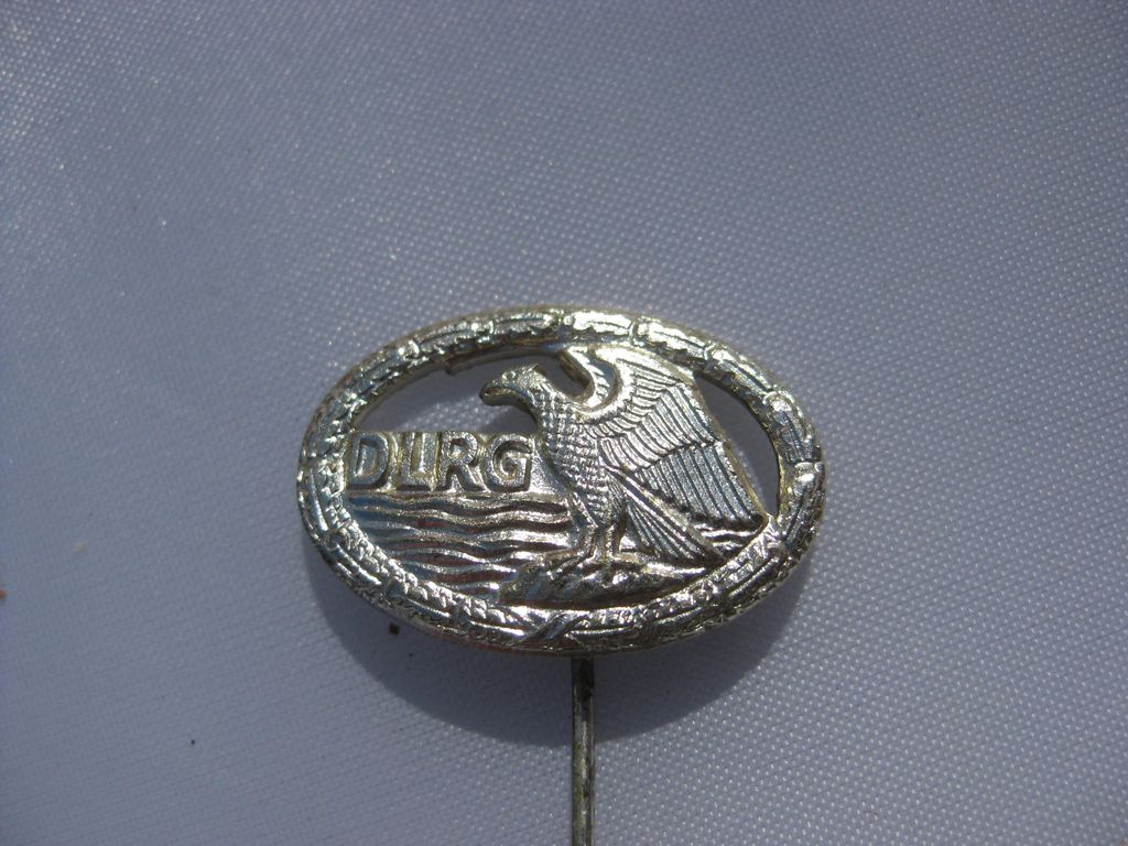 D.L.R.G. Rettungsschwimmerabzeichen Lebensrettung Schwimmabzeichen in SILBER