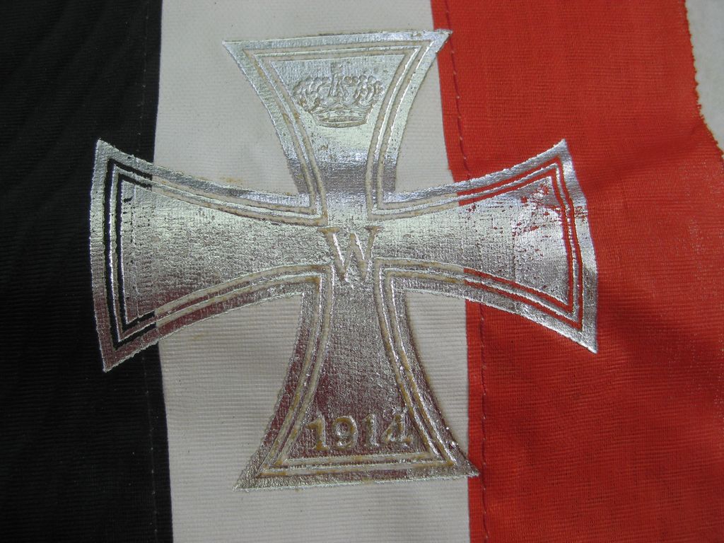 Originale Grabschleife mit Eisernes Kreuz 1914 !!!!