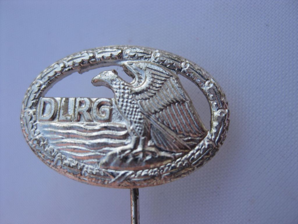 D.L.R.G. Rettungsschwimmerabzeichen Lebensrettung Schwimmabzeichen in SILBER