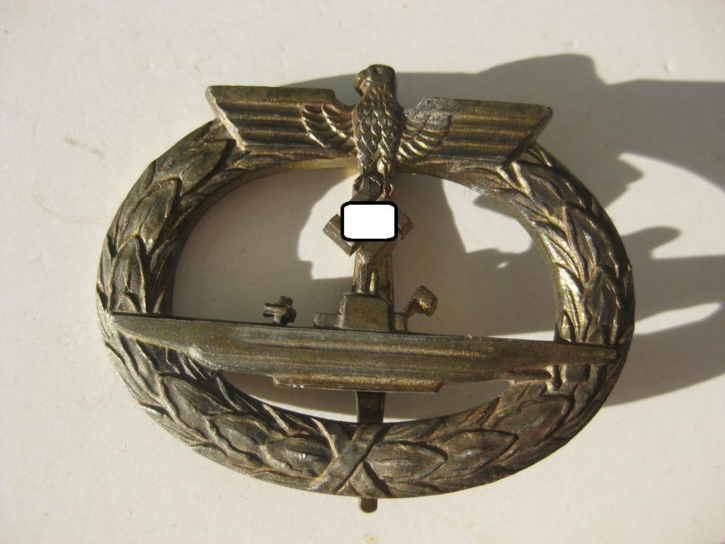 U-Bootkriegsabzeichen Nachlass Urkunde 1942 Norwegen Bergen Kriegsmarine Orden 3.Reich Wehrmacht