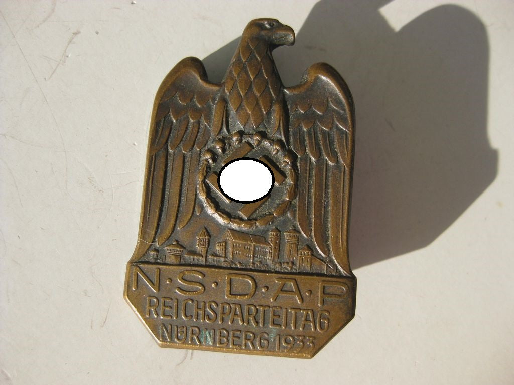 NSDAP Reichsparteitag Nürnberg 1933 MINT CONDITION