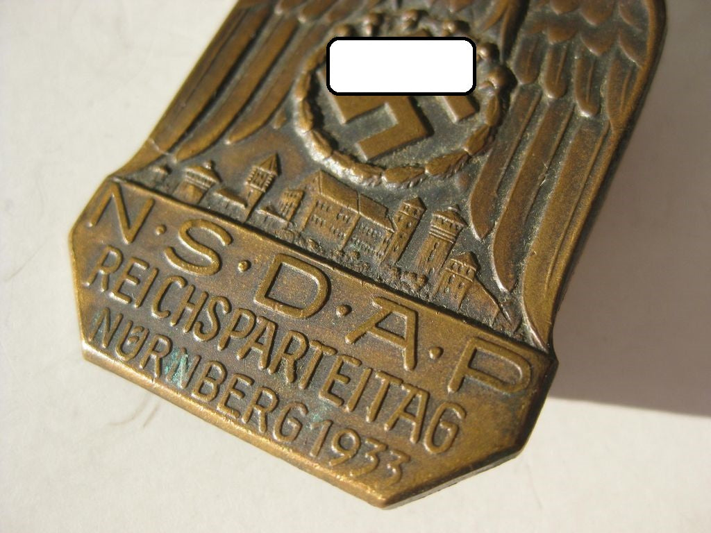 NSDAP Reichsparteitag Nürnberg 1933 MINT CONDITION