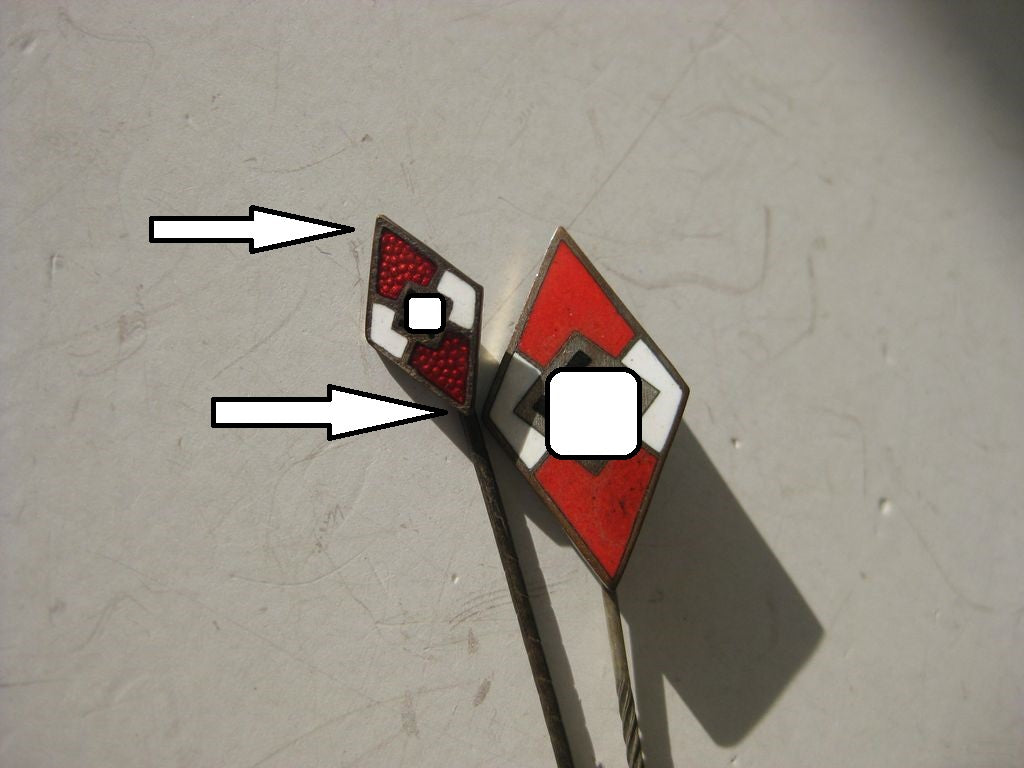 Hitlerjugend (HJ) - Mitgliedsabzeichen - Miniatur Mint Condition