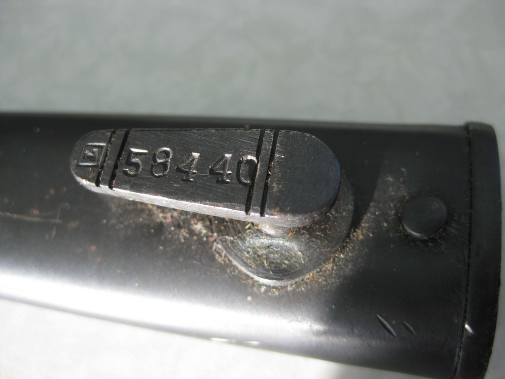 unbekanntes Bajonett Seitengewehr Bayonett Russland Yugoslawien????