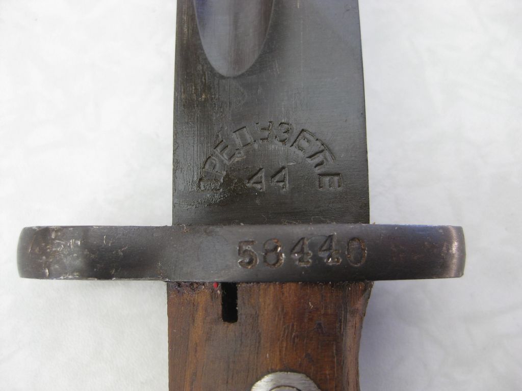 unbekanntes Bajonett Seitengewehr Bayonett Russland Yugoslawien????