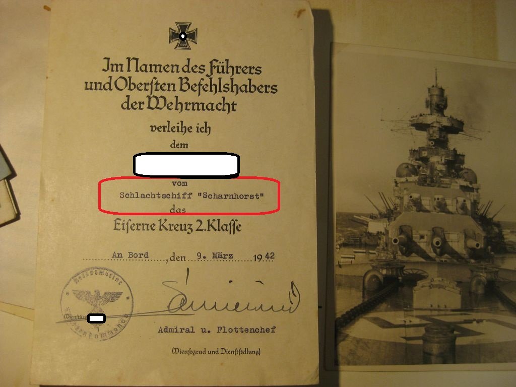 Miniatur Flottenkriegsabzeichen Minensucher Kriegsabzeichen Kriegsmarine deutscher Orden Wehrmacht Bundesmarine / Bundeswehr
