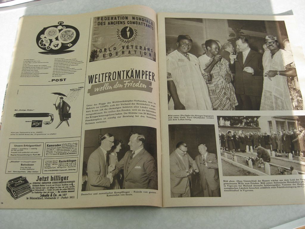 Buch Heft Sonderheft Zeitschrift DER HEIMKEHRER von 1958 Zeitung Orden Uniform Wehrmacht Bundeswehr