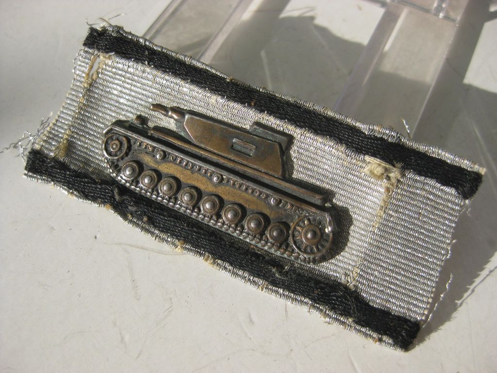 Panzervernichtungsabzeichen in Silber 100% altes ORIGINAL