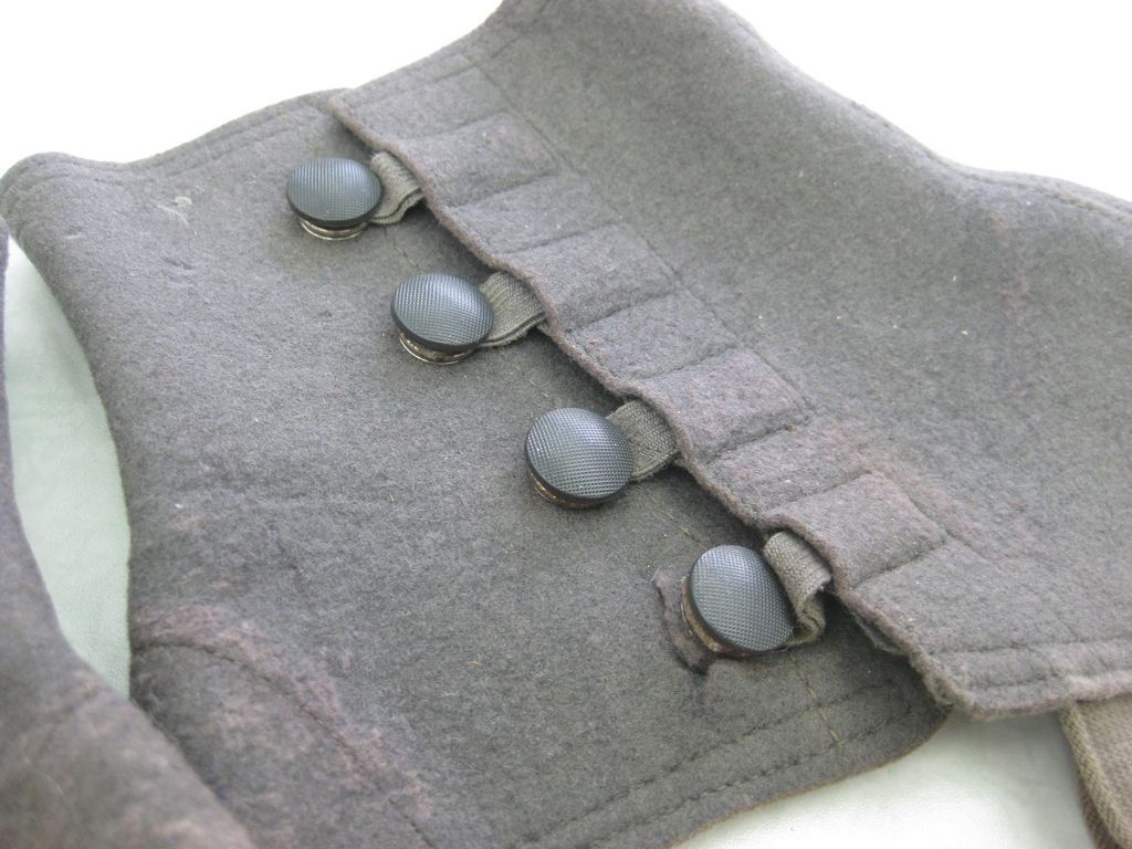 Gamaschen Stoffgamaschen Filzgamaschen für Schuhe der preußischen Offiziere