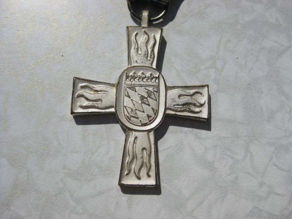 BAYERN Orden Ehrenzeichen für Verdienste Feuerwehr Ehrenzeichen in Silber