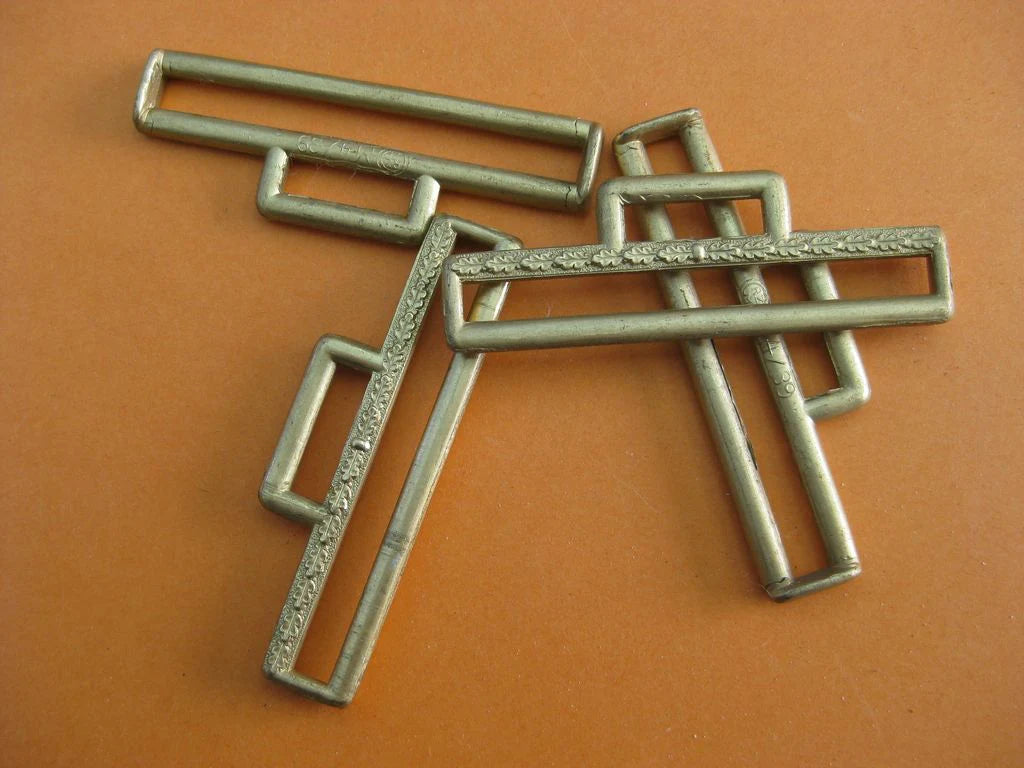 Gegenschließe zum Feldbindenschloss Koppelschloss für politische Leiter (NSDAP) 3.Reich M4/39 E W. Assmann &amp; Söhne, Lüdenscheid