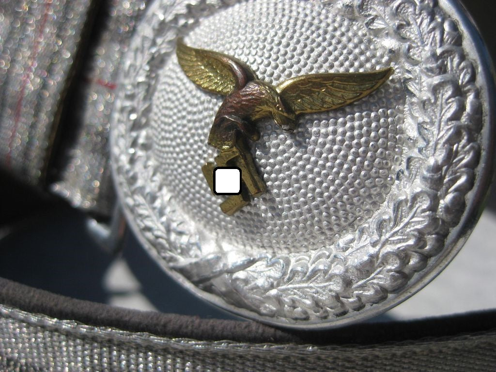 1. Modell Paradefeldbinde für Offiziere -Luftwaffe- Wehrmacht